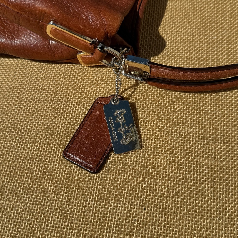 Coach Madison Brown Leather Hobo Bag Style 24621 Slouchy Large - Picture 15 of 16